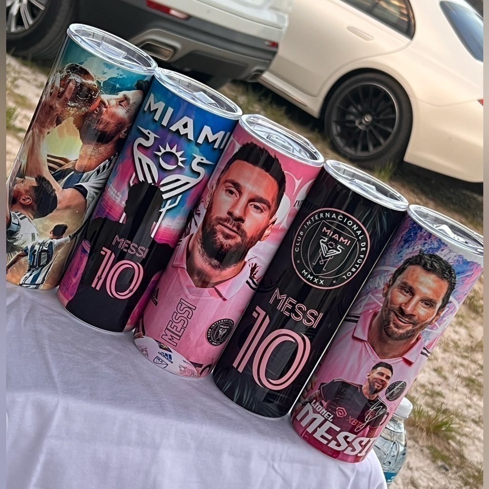 20oz Messi (5 Pack) tumblers
